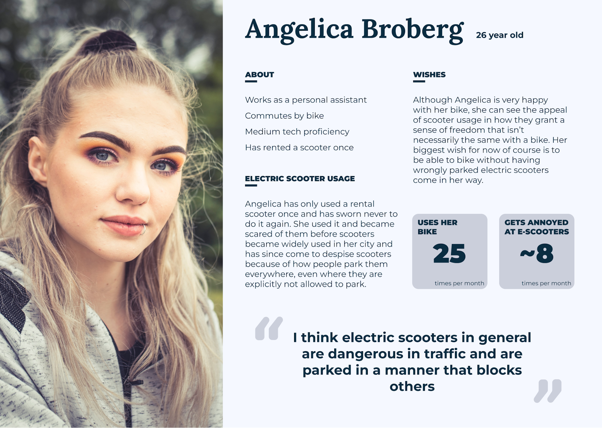 Persona of Angelica Broberg